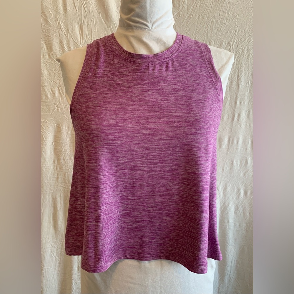 Kyodan Women's Heathered Purple Tank Top - Size Small
